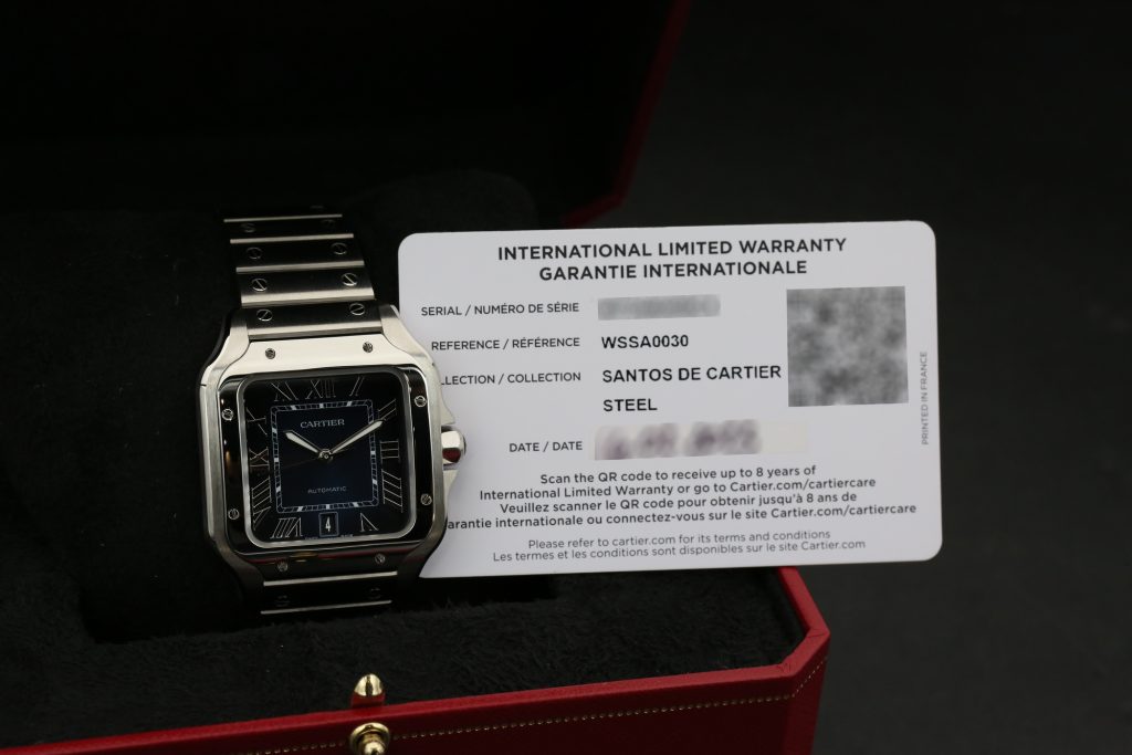 Cartier WSSA0030 Blue DE SANTOS  40mm 2023
