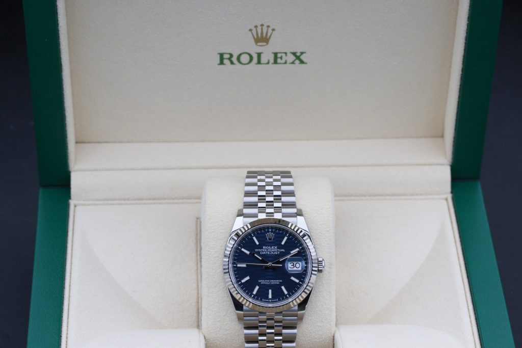 Rolex 126234 Blue Motif DATEJUST 36mm 2023