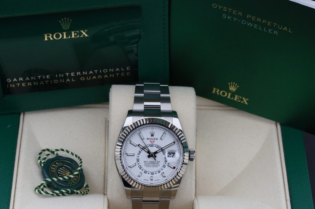 Rolex 326934 White SKY-DWELLER 42mm 2021