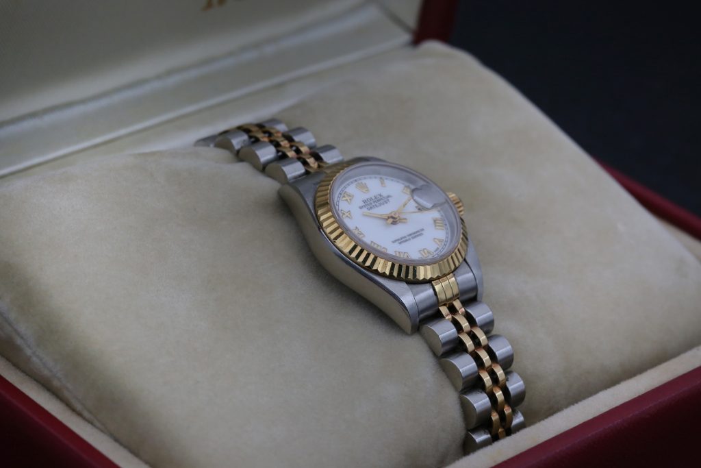 Rolex 69173 White Roman DATEJUST 26mm 1996