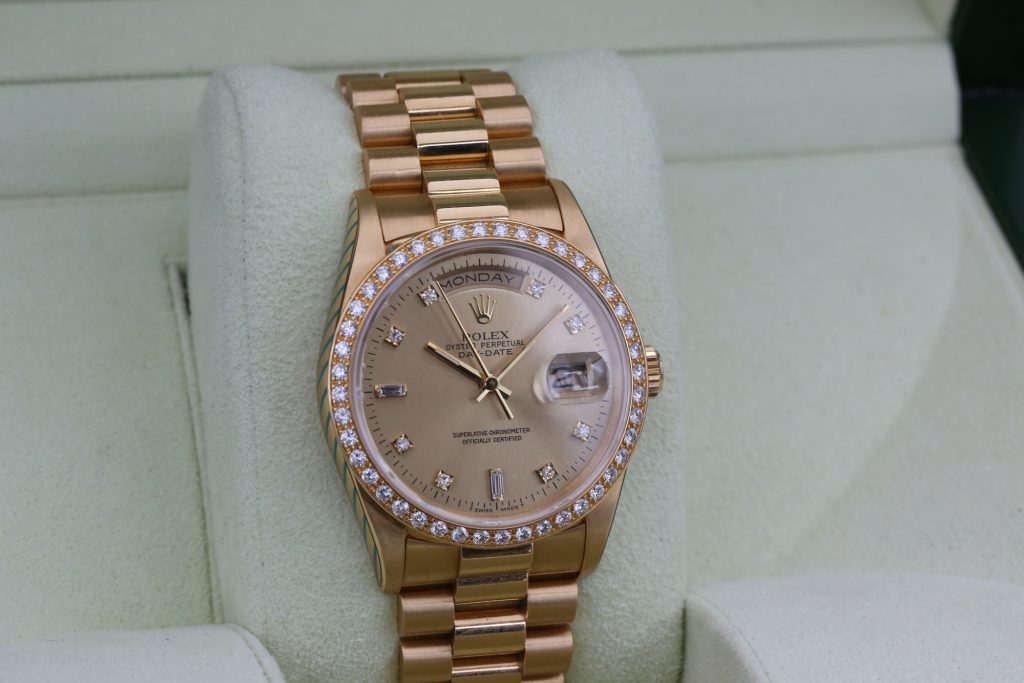 Rolex 18238 Champagne DAY-DATE 36mm 1995