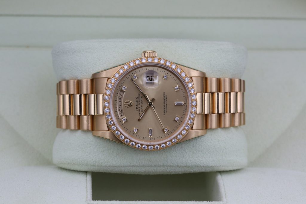 Rolex 18238 Champagne DAY-DATE 36mm 1995