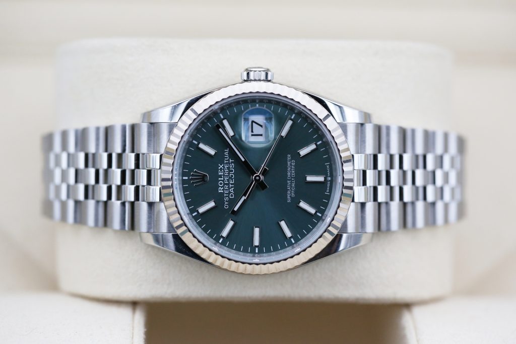 Rolex 126234 Mint Green DATEJUST 36mm 2023
