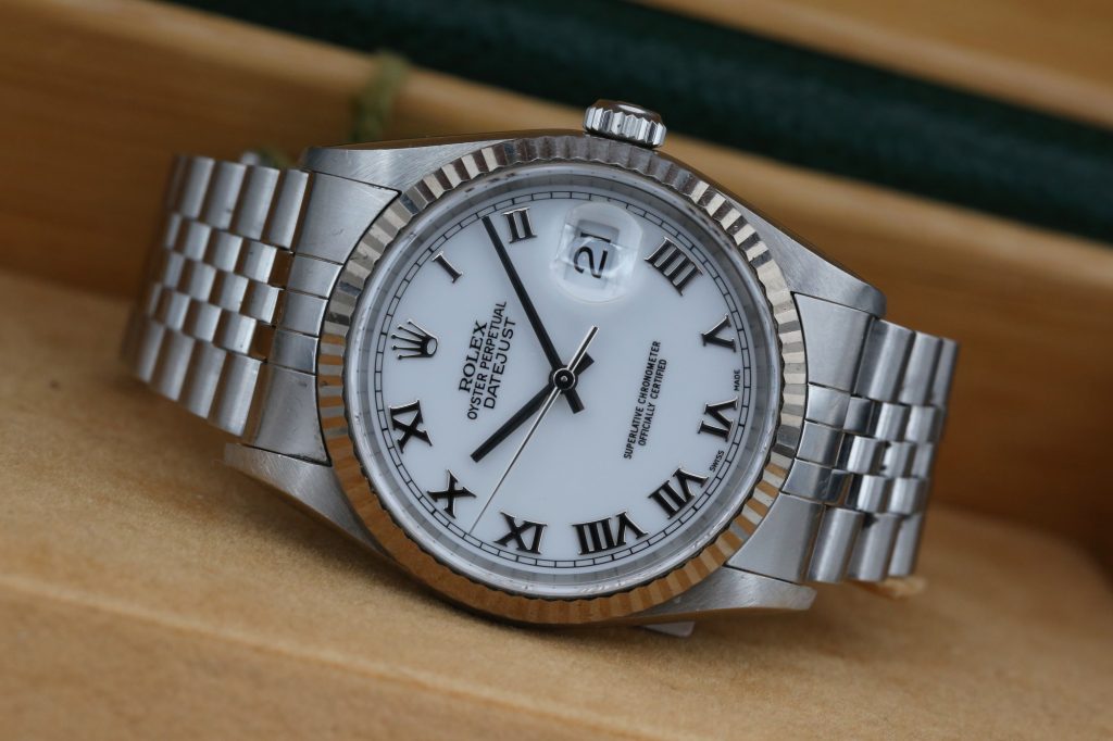 Rolex 16234 White Roman DATEJUST 36mm 2000