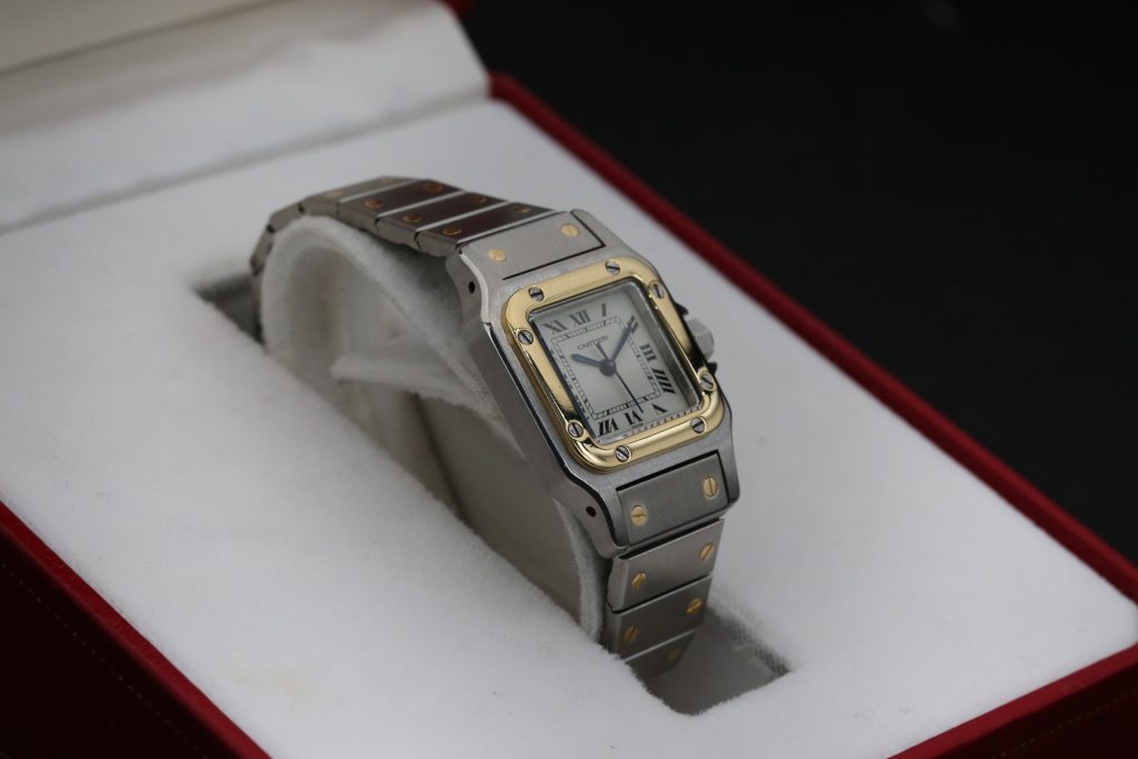 Cartier 1170902 White Roman SANTOS GALBÉE 24mm