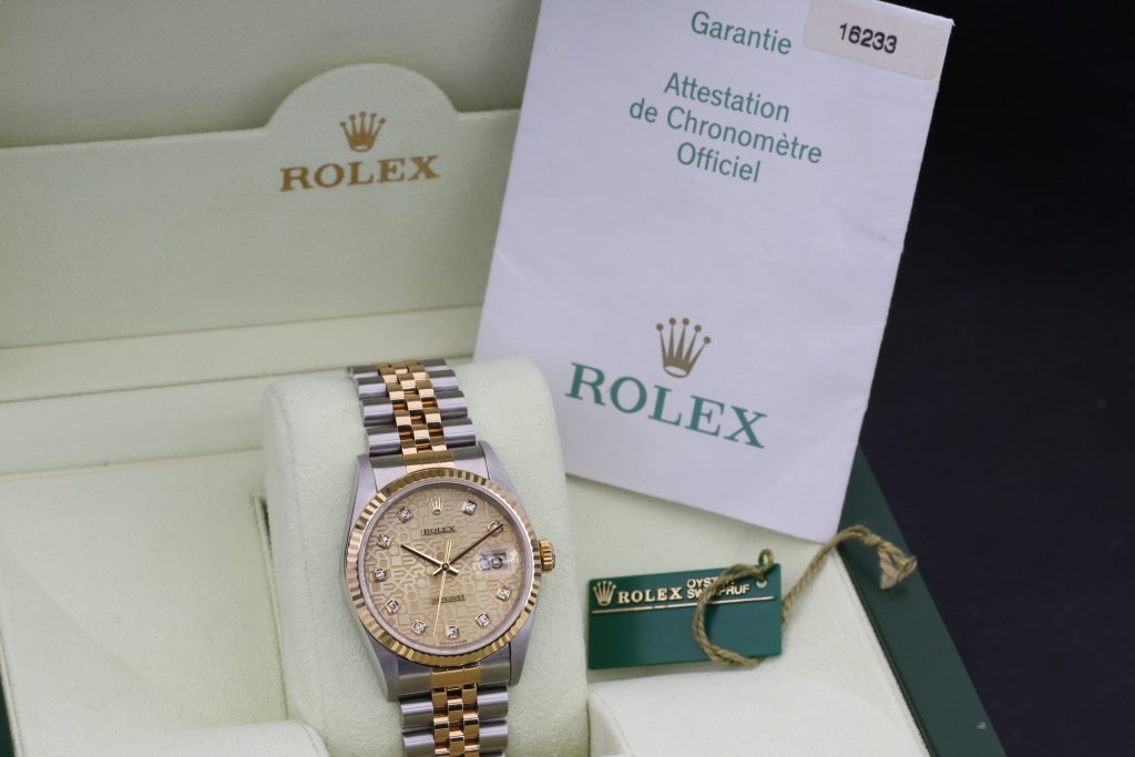 Rolex 16233 Jubilee DATEJUST 36mm 2004