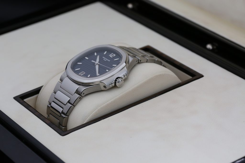 Patek Philippe 7118/1A-001 Blue NAUTILUS 35mm 2017
