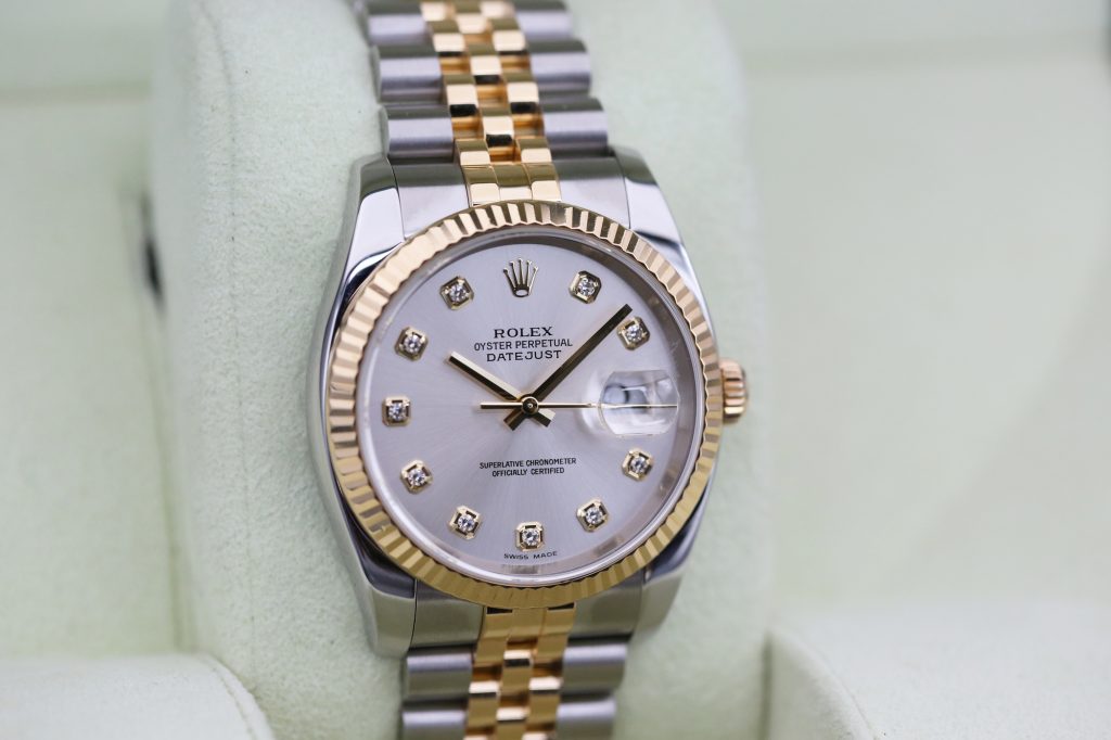 Rolex 116233 Silver DATEJUST 36mm 2005