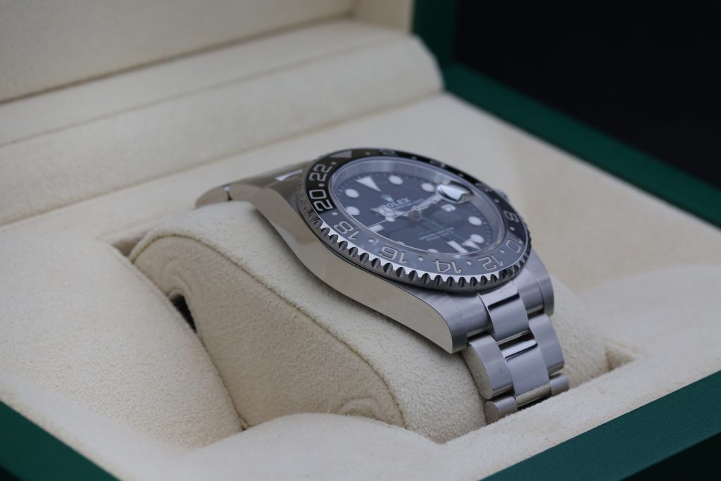 Rolex 126710GRNR Black GMT MASTER II 40mm 2024 Bruce Wayne