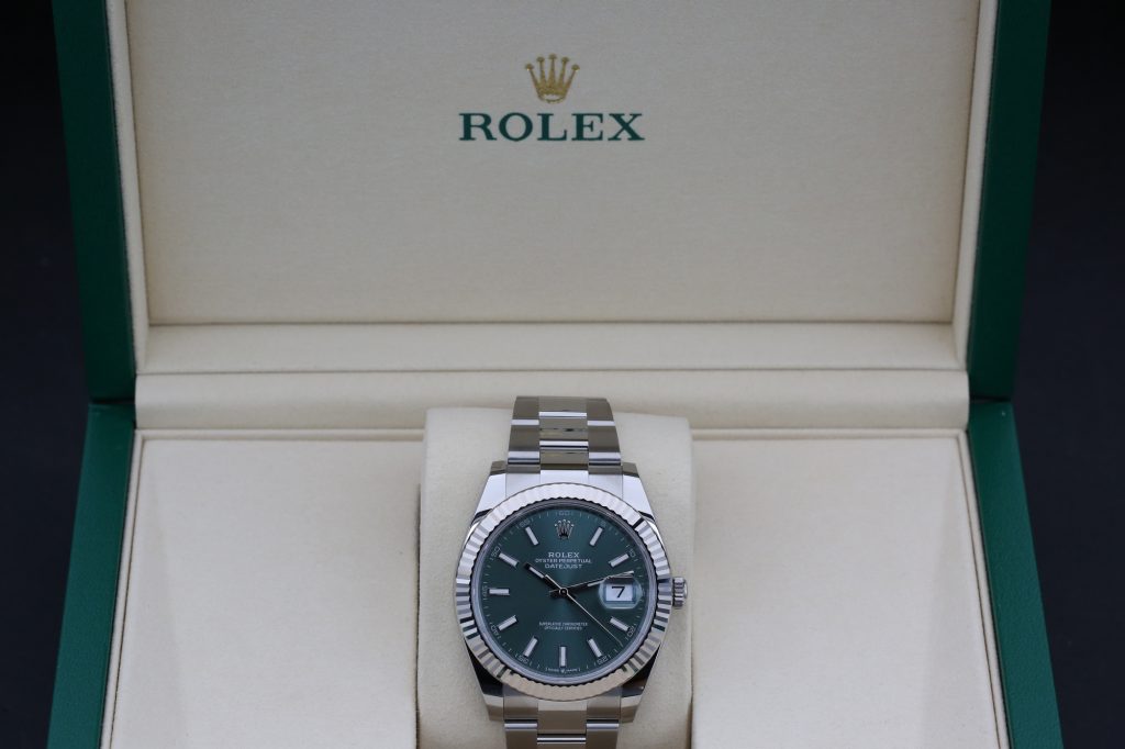 Rolex 126334 Mint Green DATEJUST 41mm 2025