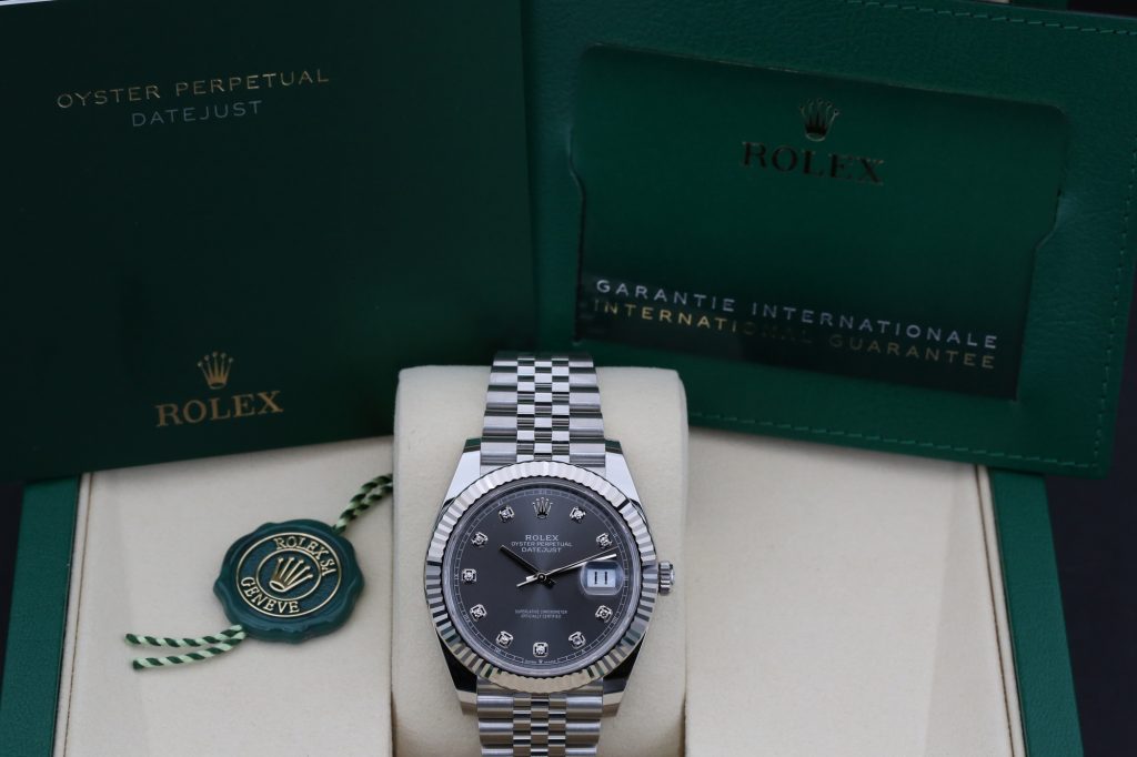 Rolex 126334 Slate Diamond DATEJUST 41mm 2025