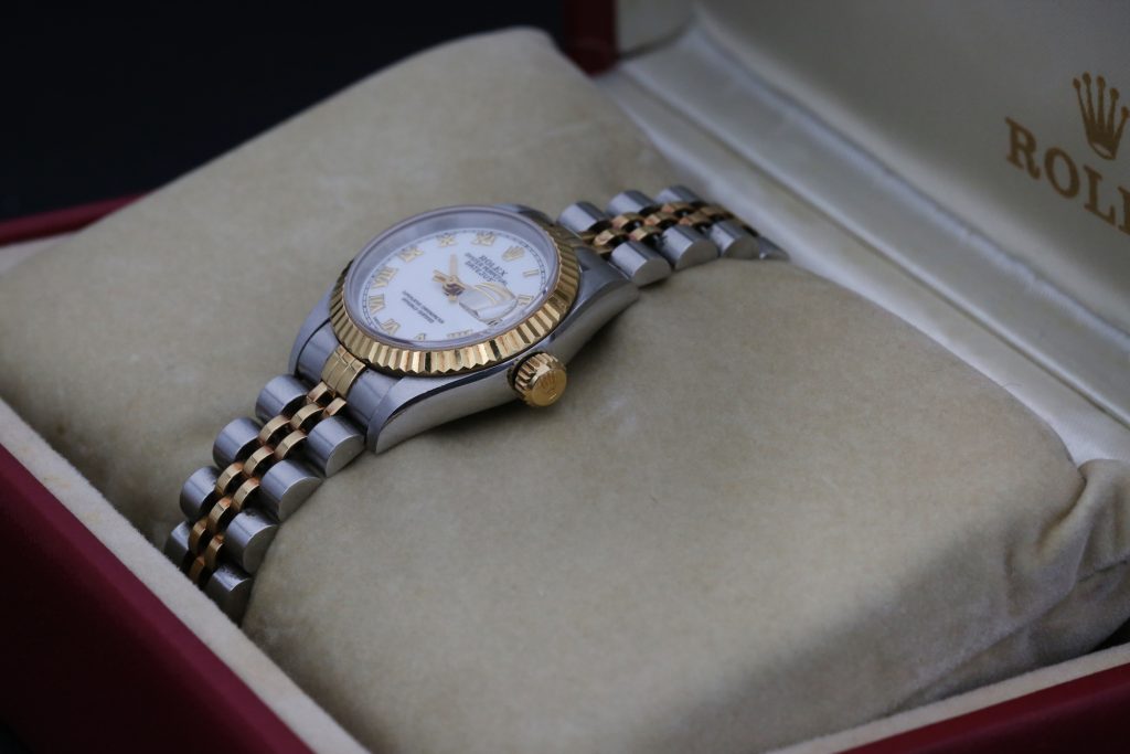 Rolex 69173 White Roman DATEJUST 26mm 1996