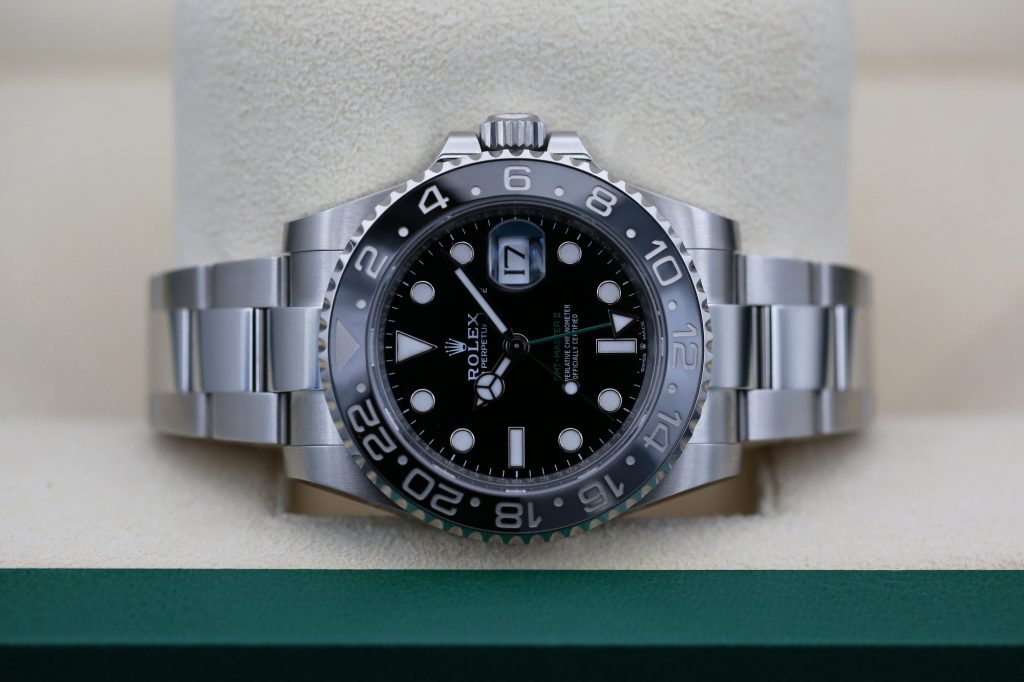 Rolex 126710GRNR Black GMT MASTER II 40mm 2024 Bruce Wayne