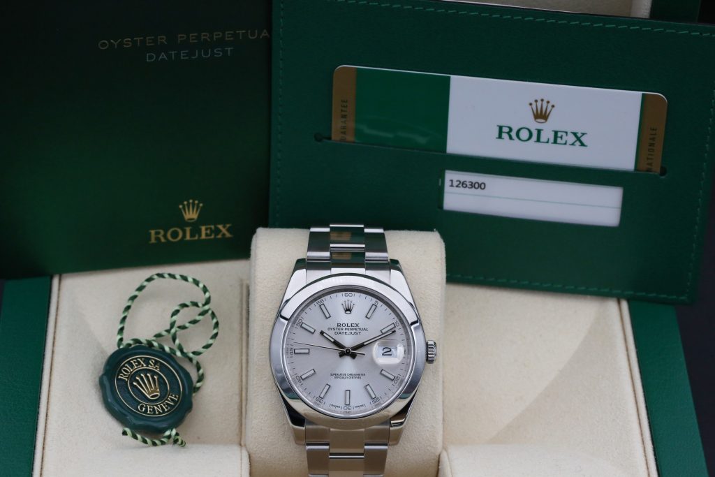 Rolex 126300 Silver DATEJUST 41mm 2018