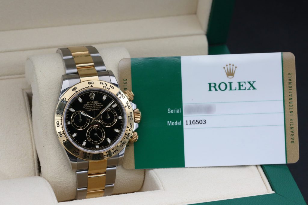 Rolex 116503 Black DAYTONA 40mm 2016