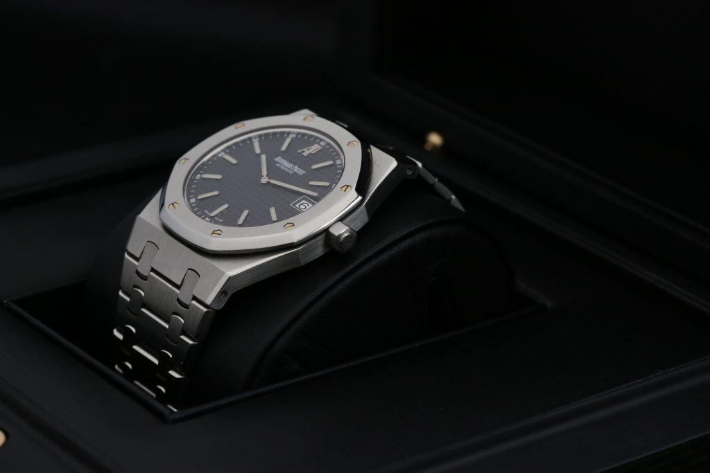 Audemars Piguet 15202ST.OO.0944ST.02 Blue ROYAL OAK  39mm 2003