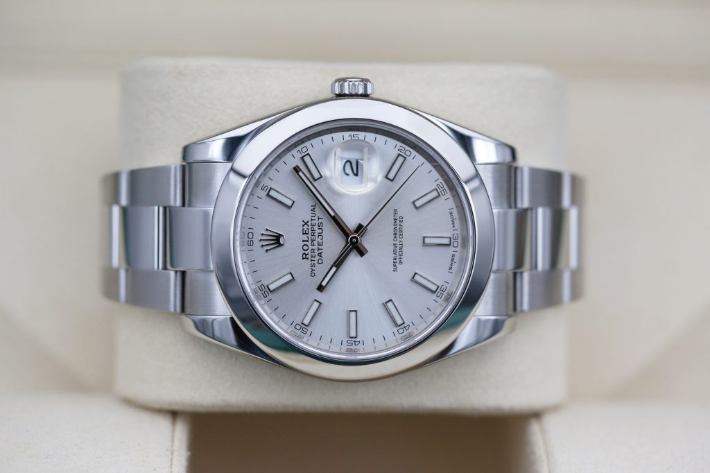 Rolex 126300 Silver DATEJUST 41mm 2018