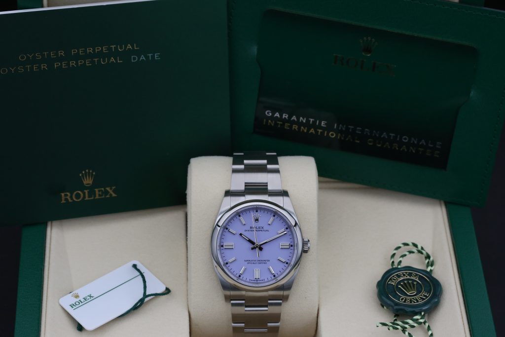 Rolex 126000 Lavender OYSTER PERPETUAL 36mm 2025