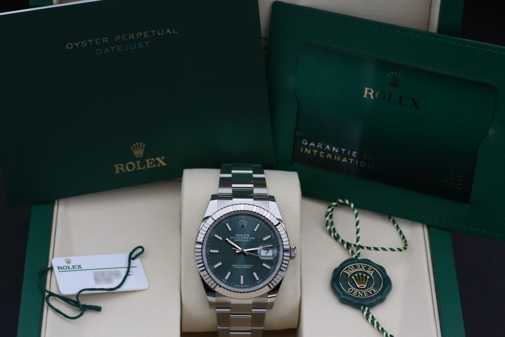 Rolex 126334 Mint Green DATEJUST 41mm 2025