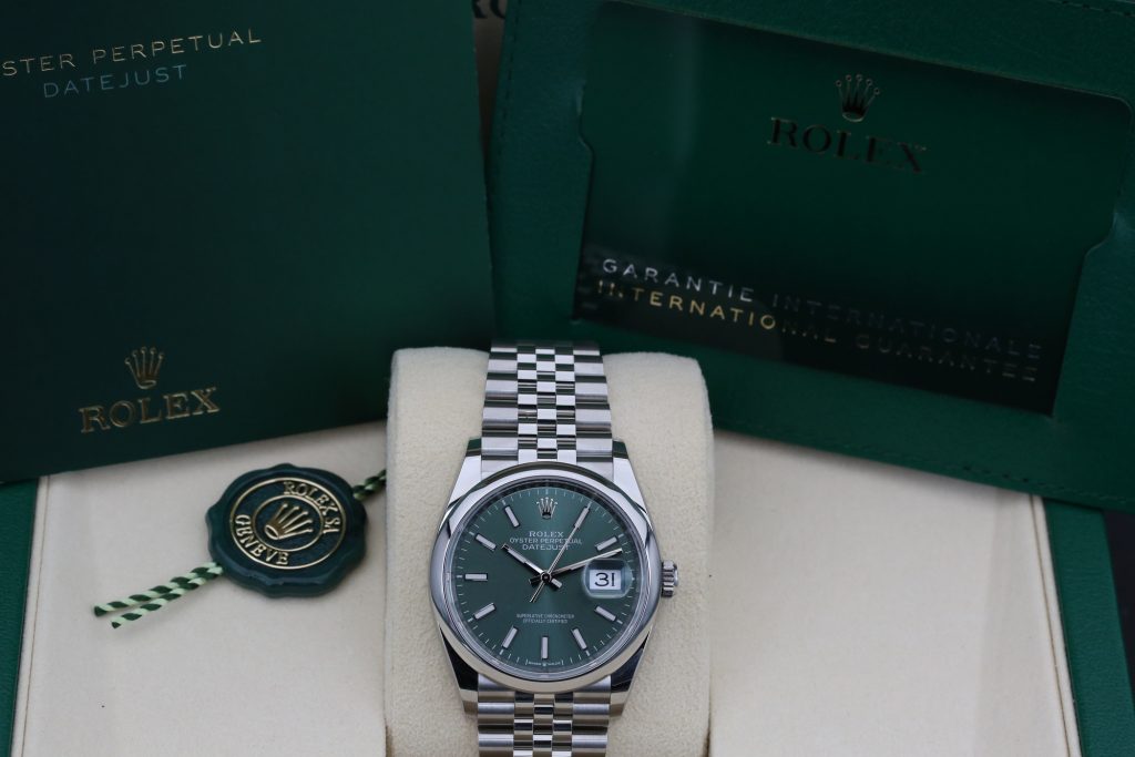 Rolex 126200 Green DATEJUST 36mm 2025