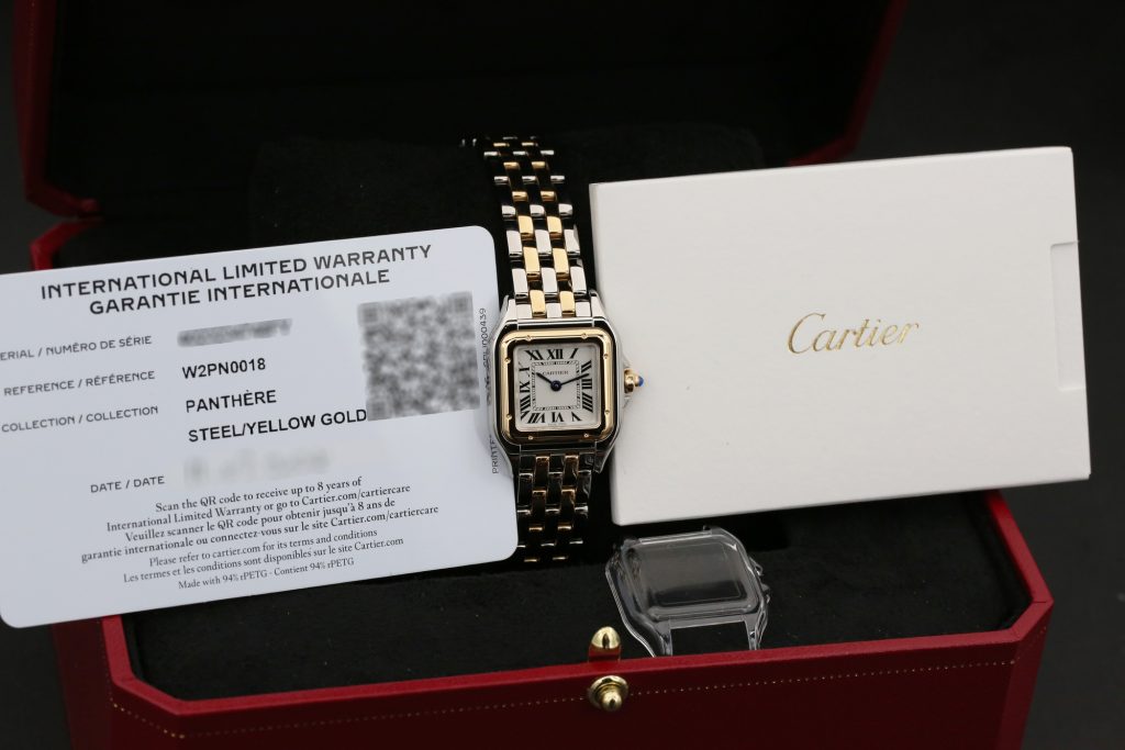 Cartier W2PN0018 White Roman PANTHÈRE 30mm 2025