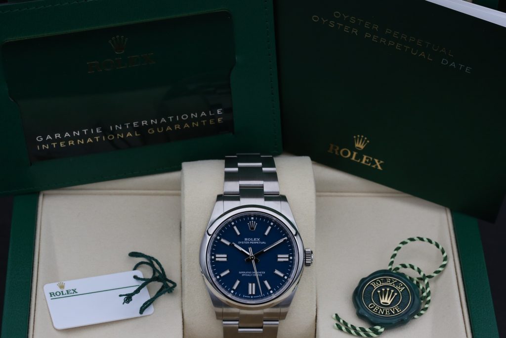 Rolex 134300 Med Blue OYSTER PERPETUAL 41mm 2025