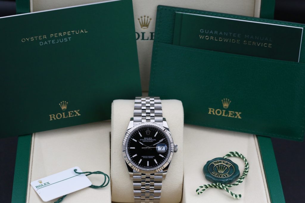 Rolex 126234 Black DATEJUST 36mm 2025