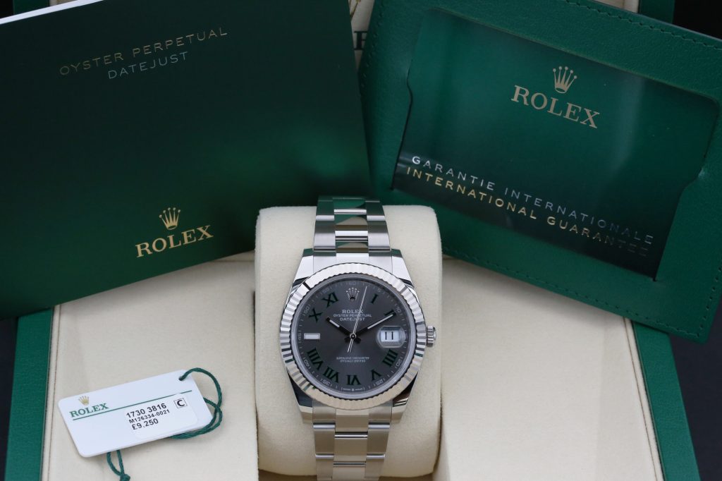 Rolex 126334 Wimbledon DATEJUST 41mm 2025