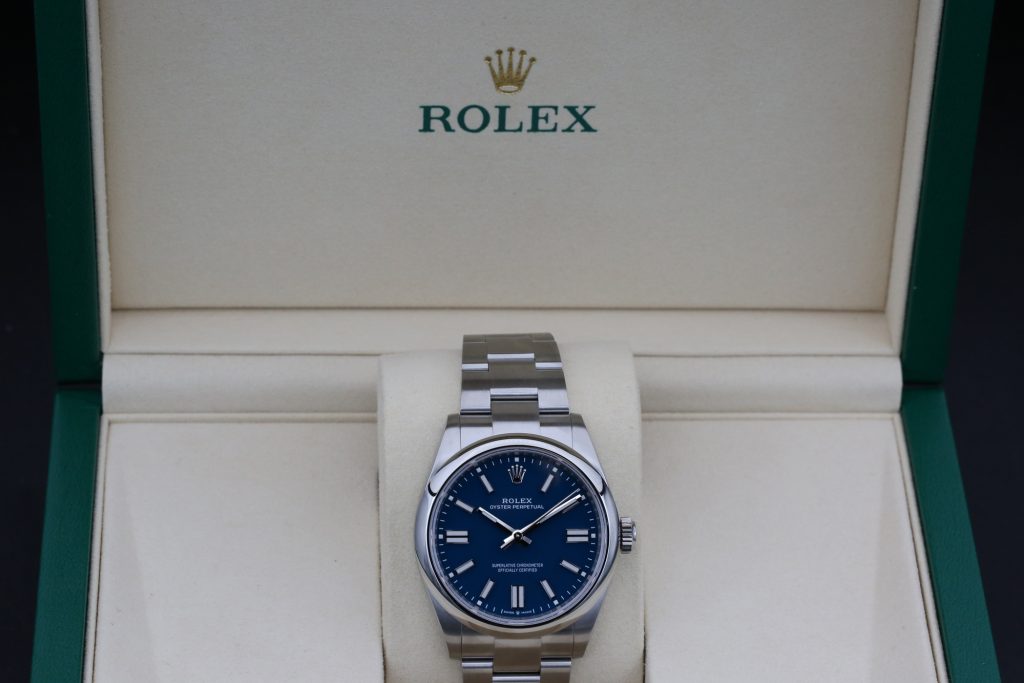 Rolex 134300 Med Blue OYSTER PERPETUAL 41mm 2025