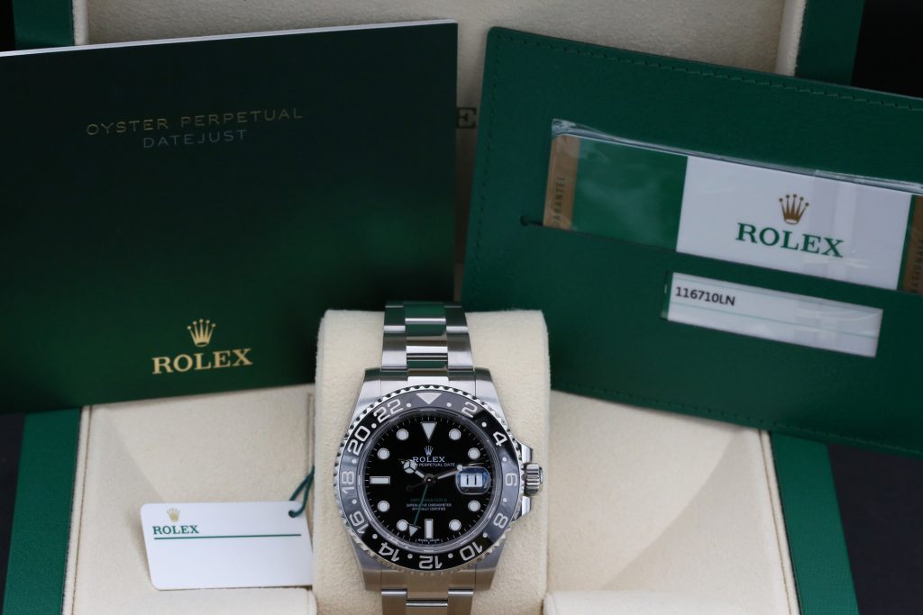 Rolex 116710LN Black GMT-MASTER II 40mm 2018