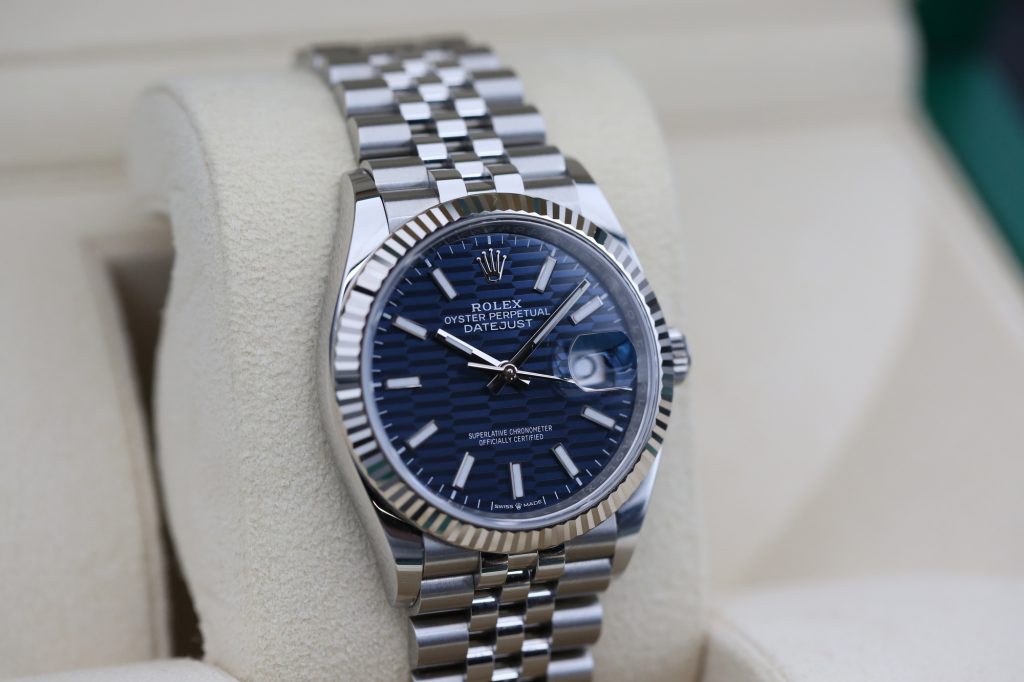 Rolex 126234 Blue Motif DATEJUST 36mm 2023