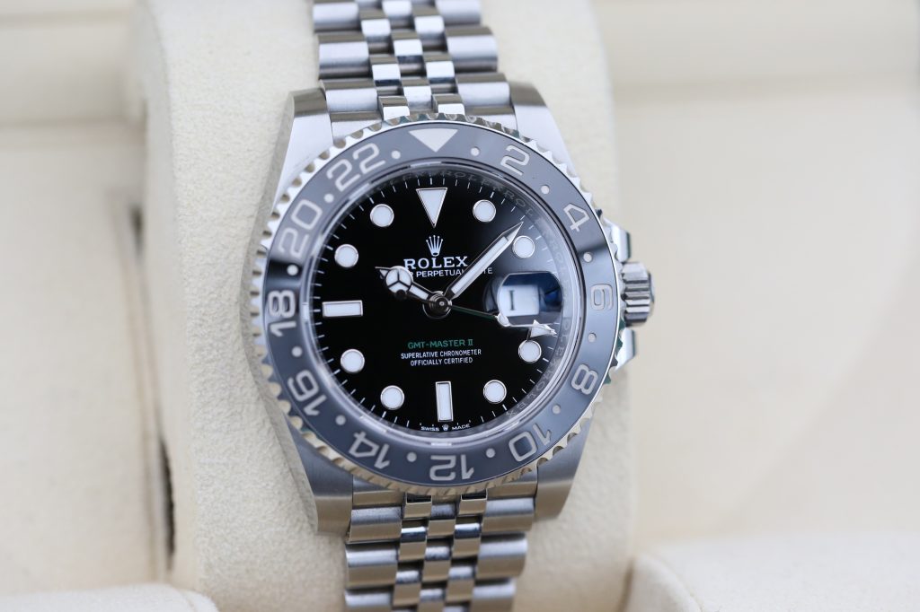 Rolex 126710GRNR Black GMT-MASTER II 40mm 2024 Bruce Wayne