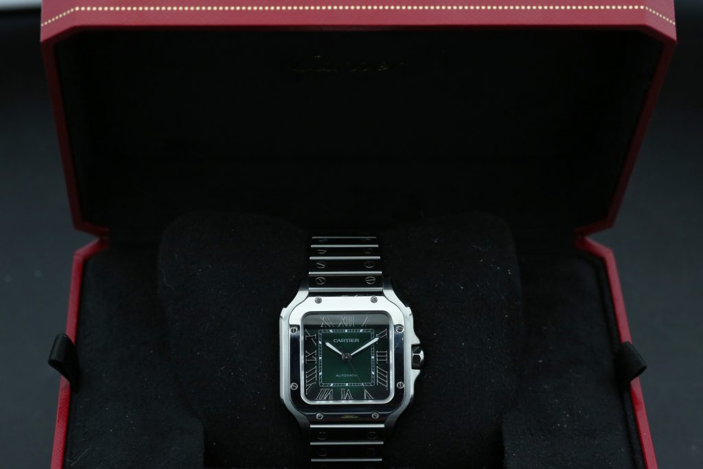 Cartier WSSA0061 Green SANTOS 35mm 2024