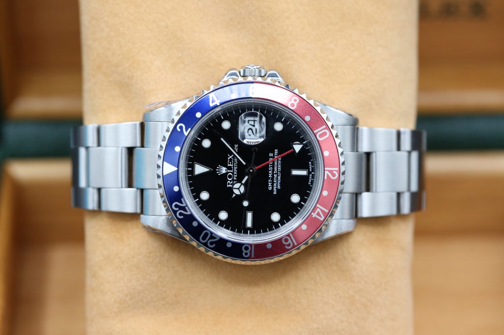 Rolex 16710 Black GMT-MASTER II 40mm 2002