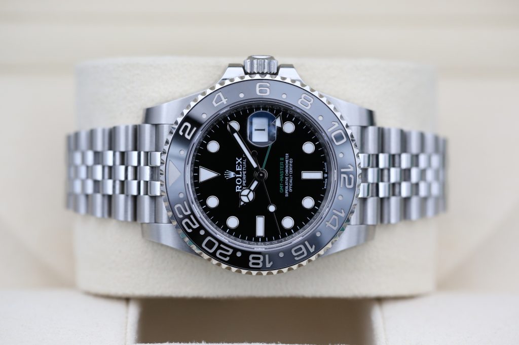 Rolex 126710GRNR Black GMT-MASTER II 40mm 2024 Bruce Wayne