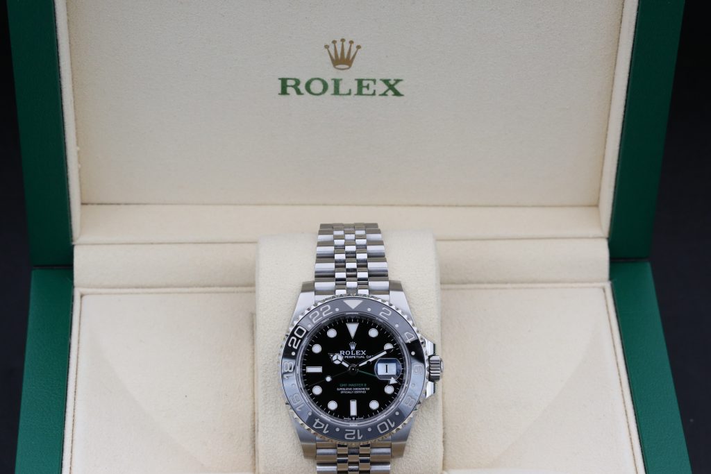 Rolex 126710GRNR Black GMT-MASTER II 40mm 2024 Bruce Wayne