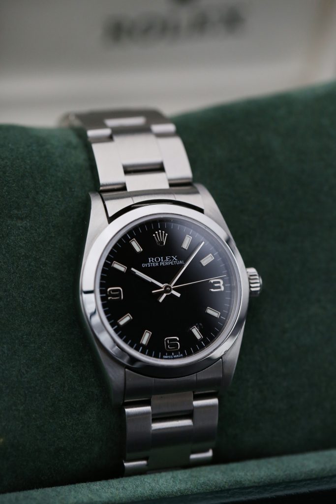 Rolex 77080 Black OYSTER PERPETUAL 31mm 2002