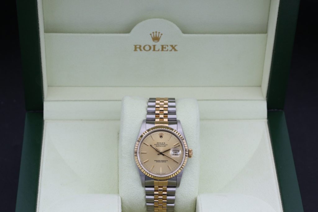 Rolex 16233 Champagne DATEJUST 36mm 1989
