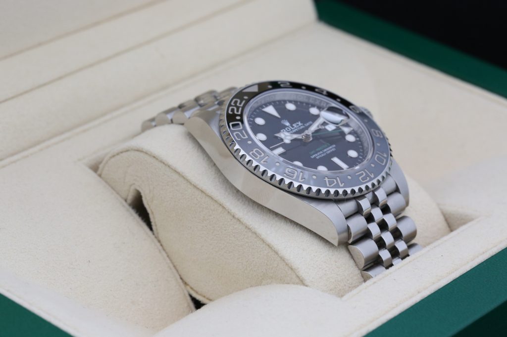 Rolex 126710GRNR Black GMT-MASTER II 40mm 2024 Bruce Wayne