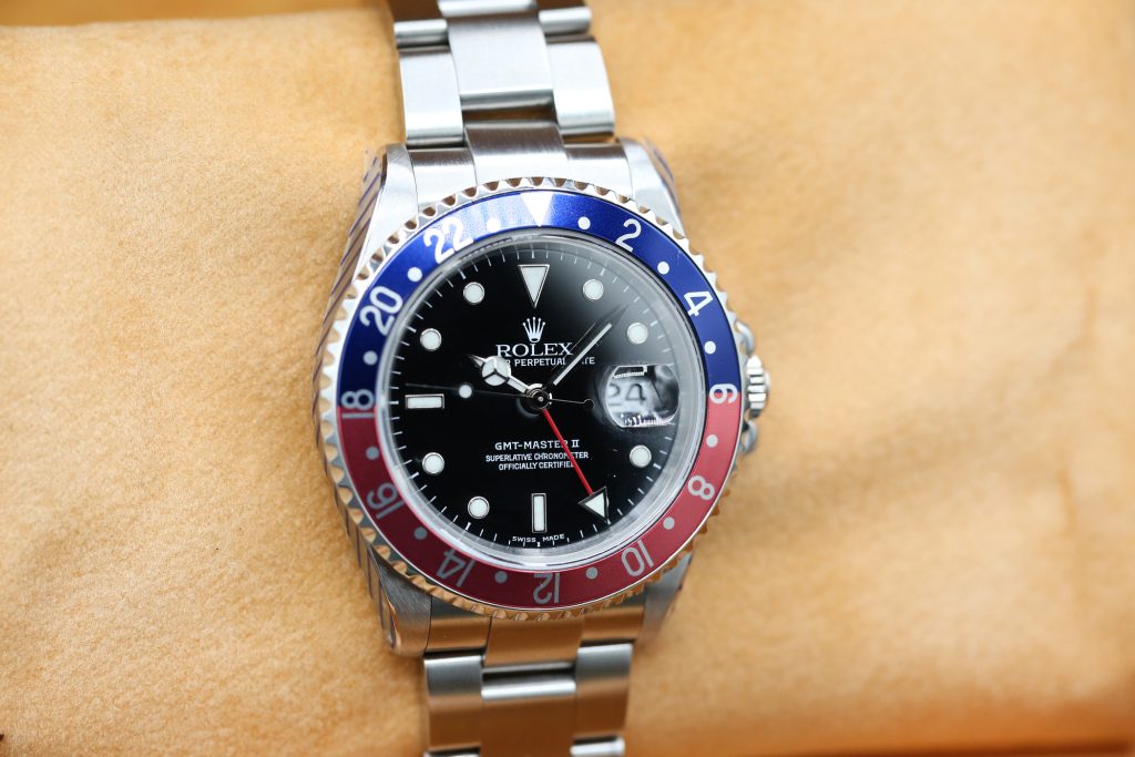 Rolex 16710 Black GMT-MASTER II 40mm 2002
