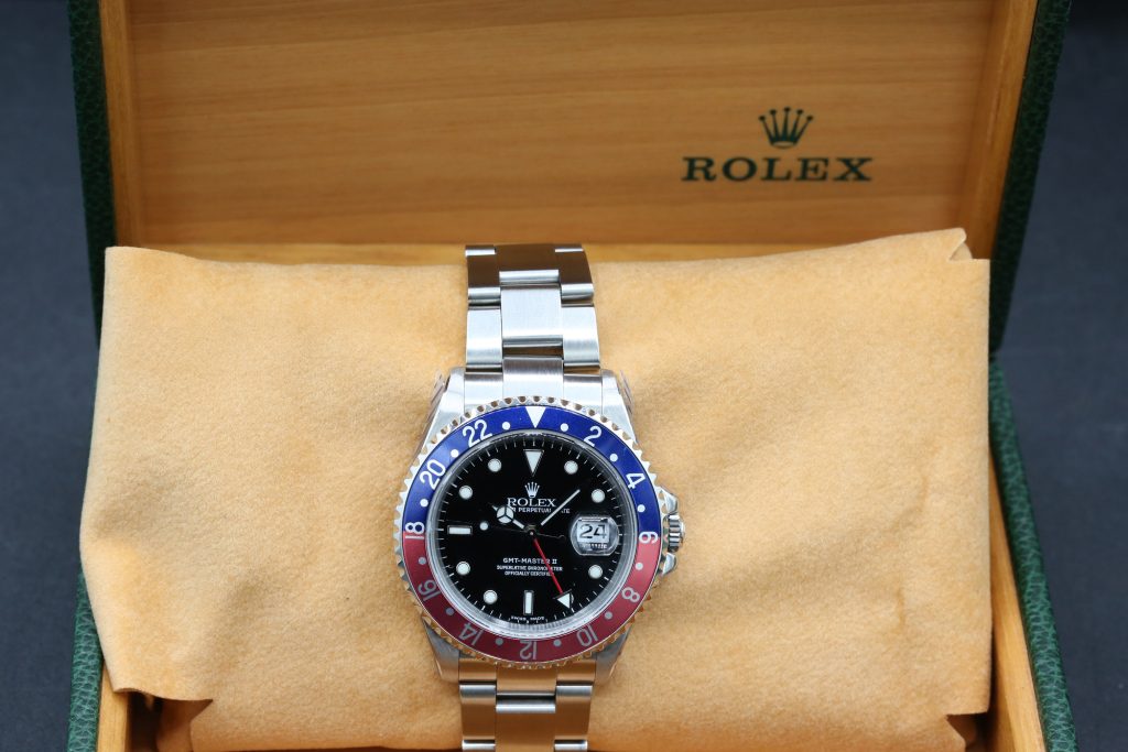 Rolex 16710 Black GMT-MASTER II 40mm 2002