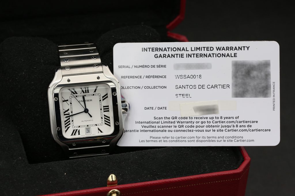 Cartier WSSA0018 White SANTOS DE CARTIER  2020