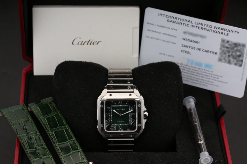 Cartier WSSA0061 Green SANTOS 35mm 2024