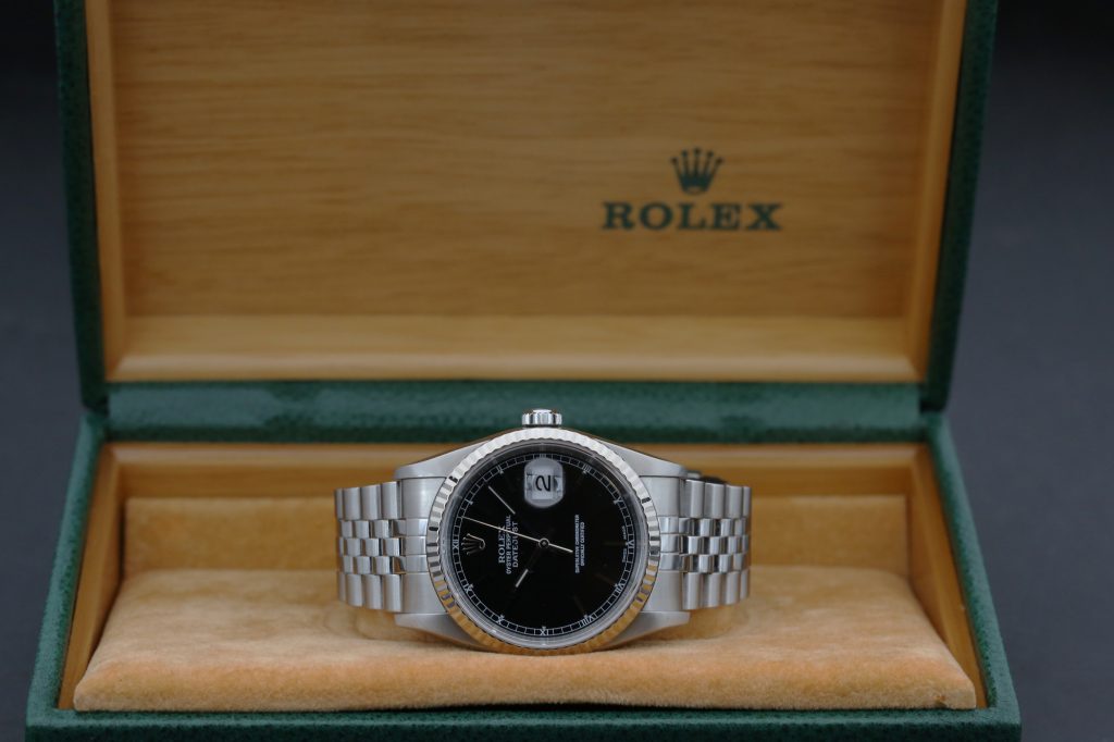 Rolex 16234 Black DATEJUST 36mm 2001