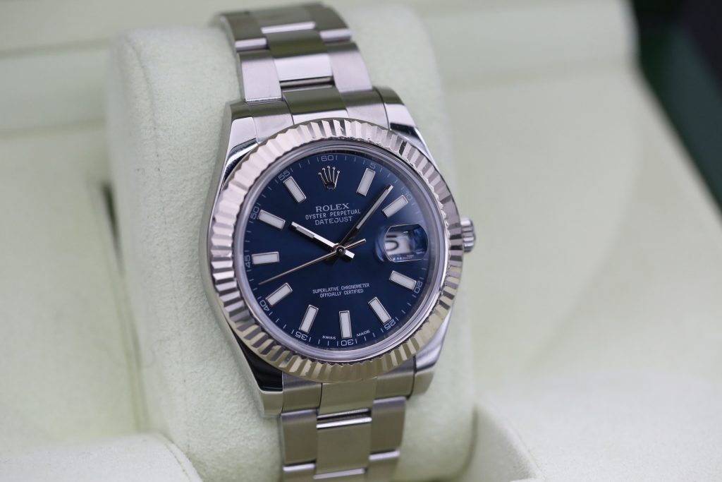 Rolex 116334 Blue Index DATEJUST II 41mm 2010