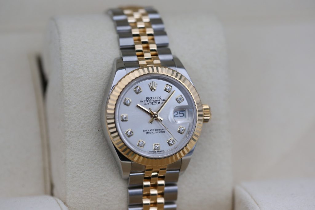 Rolex 279173 Silver Diamond DATEJUST 28mm 2018