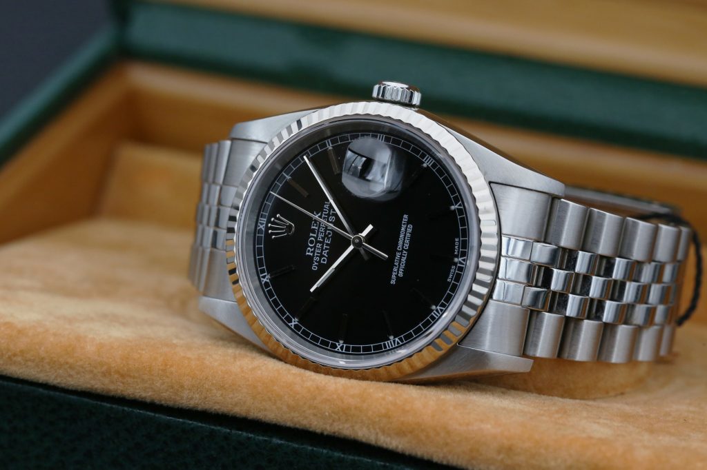 Rolex 16234 Black DATEJUST 36mm 2001