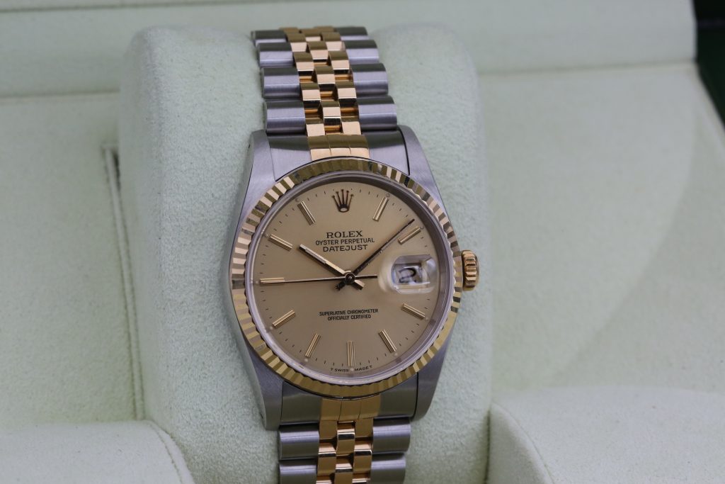 Rolex 16233 Champagne DATEJUST 36mm 1989
