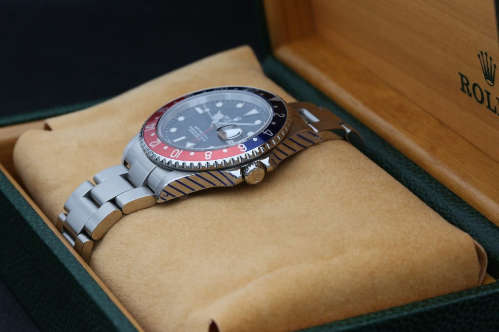 Rolex 16710 Black GMT-MASTER II 40mm 2002