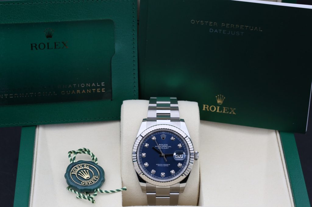 Rolex 126334 Blue Diamond DATEJUST 41mm 2025